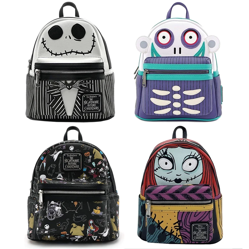 Loungefly X The Nightmare Before Christmas Sally Jack Cosplay Faux Leather Mini Backpack