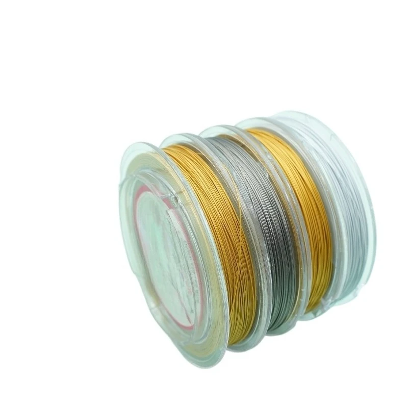 Soft steel wire, gold wire string beads, special wire DIY beads, hand tools, materials, accessories, jewelry