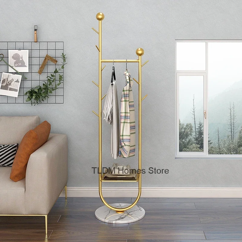 

Coats Nordic Hangers Clothes Hanger Clothing Metal Shoe Gold Clothing Rack Garment Perchero Pared Hallway Furniture WWH35XP