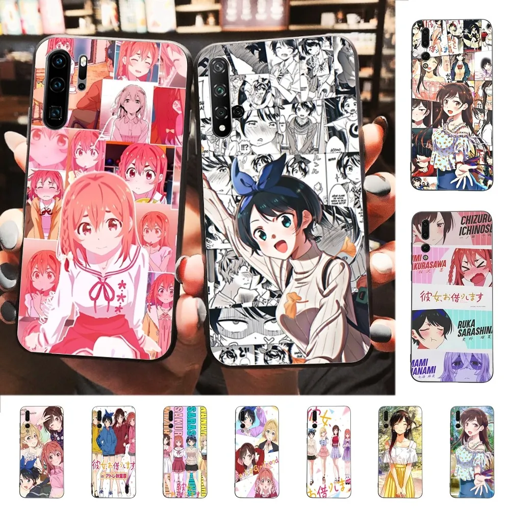 Anime Rent A Girlfriend Phone Case For Huawei P 8 9 10 20 30 40 50 Pro Lite Psmart Honor 10 lite 70 Mate 20lite