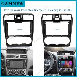 9 Inch Car Frame Fascia Adapter  For Subaru Forester XV WRX Levorg 2013-2018 Android Radio Dash Fitting Panel Kit