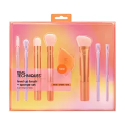 Tecniche reali Set di pennelli per trucco professionale Soft Fluffy per cosmetici fondotinta in polvere ombretto Blending Face Beauty Tools