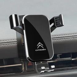 Car Phone Holder Cell Air Vent Mount Moblie GPS Support Stand For Citroen C4 C3 C5 C1 Berlingo Celysee Cactus Picasso Aircross