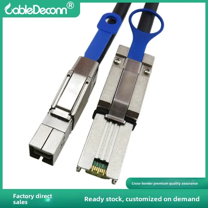 Mini SAS High Density SFF-8644 pair 8088 server external hard drive cable manufacturer wholesale