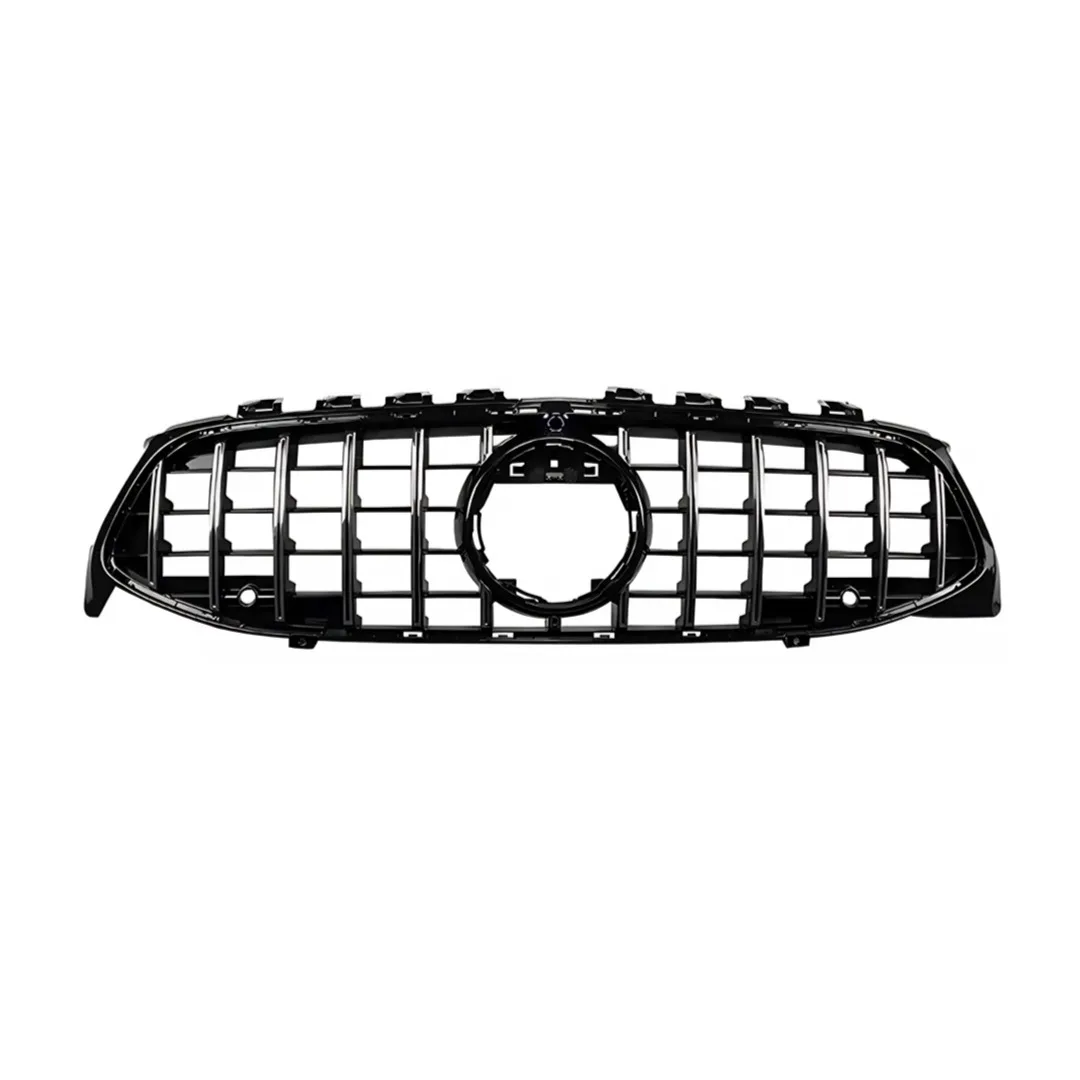 Front Mask Grid Bumper Grille Grill Tuning Accessories For Mercedes Benz CLA C118 W118 2019-2022 180 200 220 250 260 GT Style - view 6