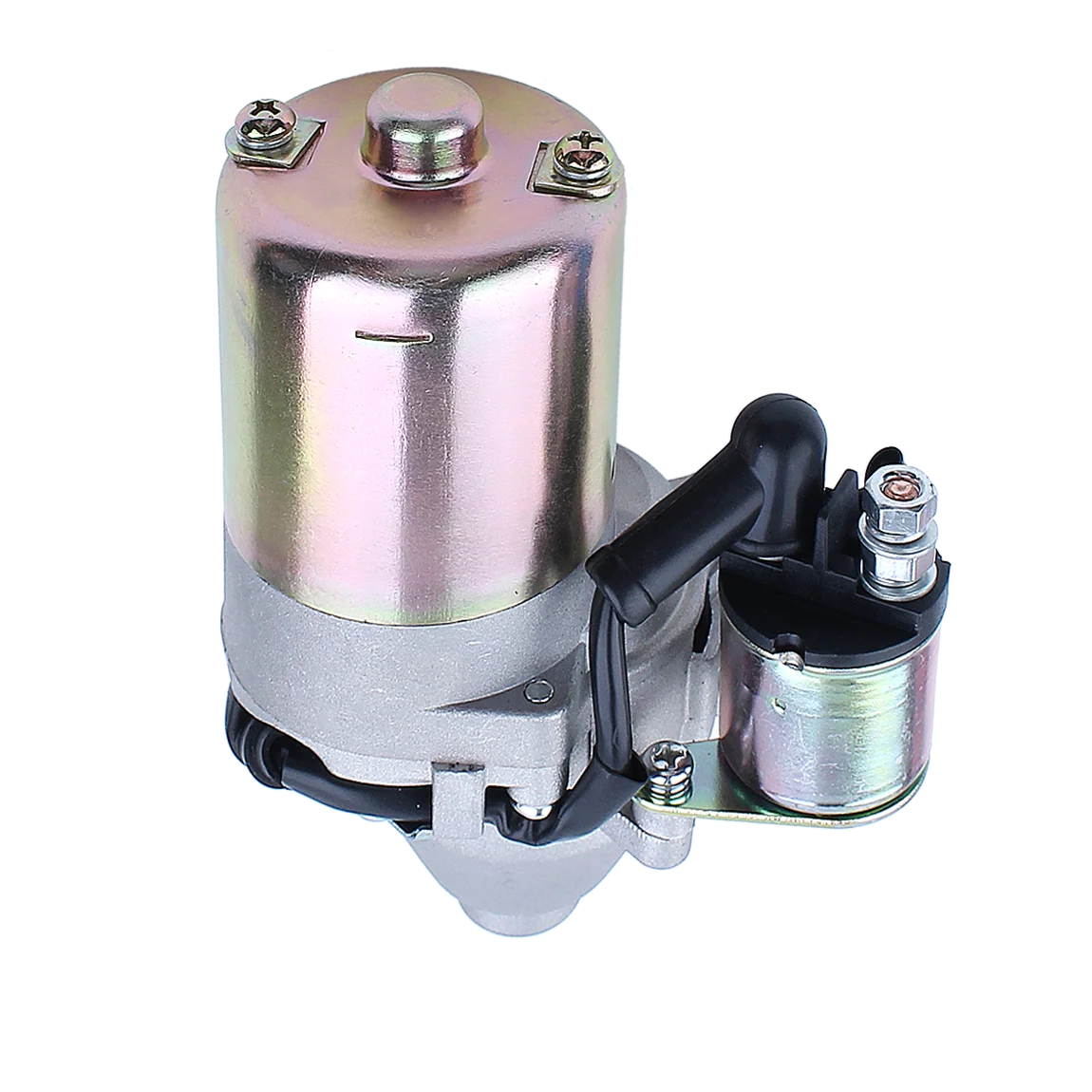 Starter Motor for Honda GX160 GX200 5.5HP 6.5HP Engine w/Solenoid Replace OEM for 31210-ZE1-023