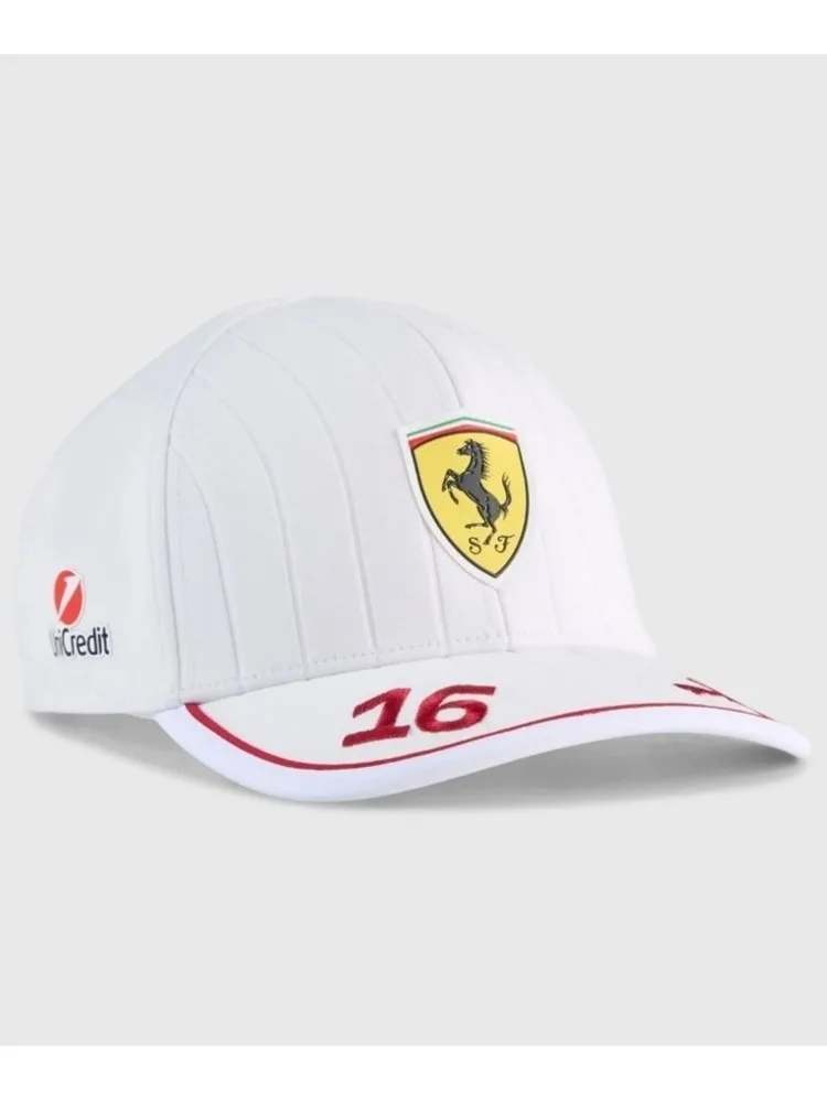 AliExpress For Ferrari F1 Ferrari Team Hat Fans Racing Men's and Women's Sunshade Hats Cycling Summer Baseball Hats Outdoor Duck Tongue Hat