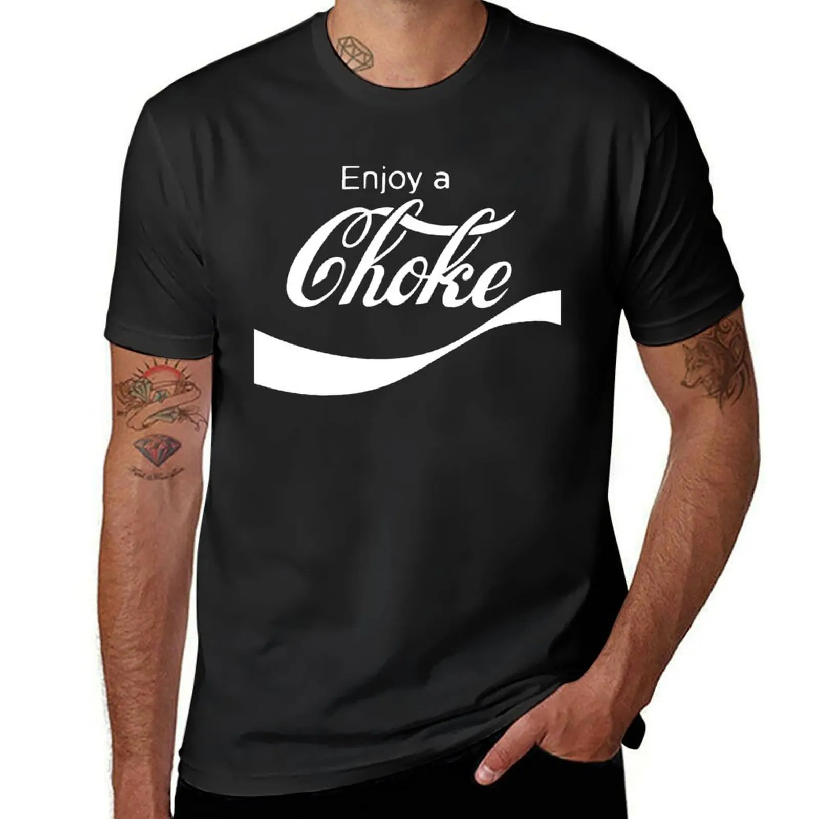 

Share a Choke version 2 T-Shirt customs animal prinfor boys tops customizeds T-shirts for men cotton