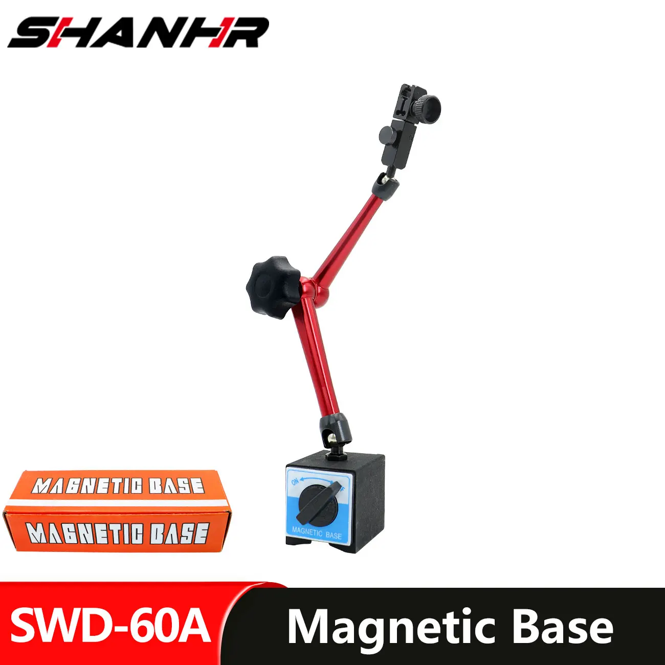 SHANHR Flexible Magnetic Base Stand Holder Universal For Indicator Magnetic Force 60KG