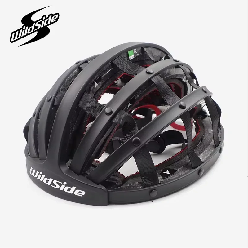 Cómodo casco de bicicleta de carretera urbano plegable ultraligero plegable para hombres y mujeres MTB equipo de casco de bicicleta de competición urbana