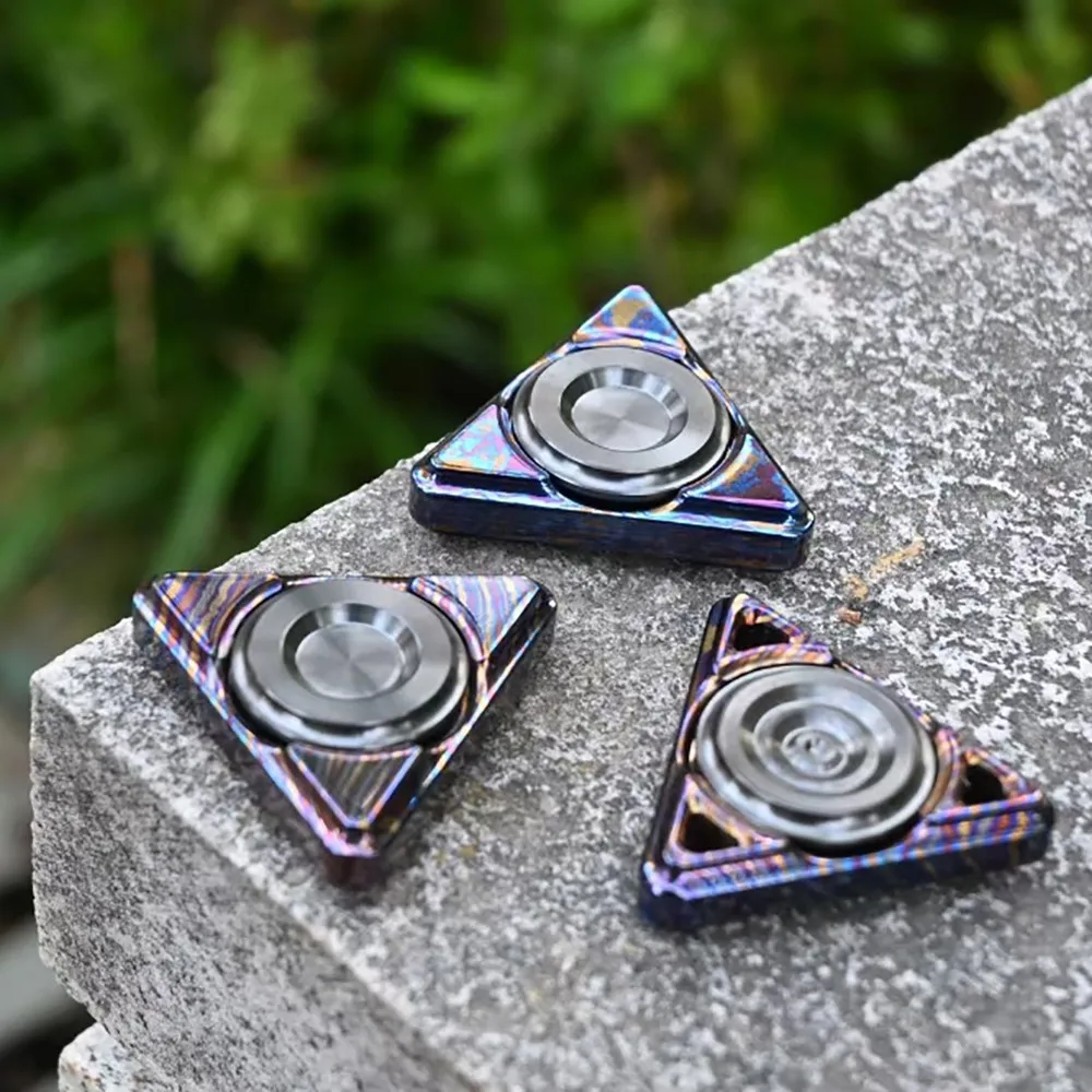 ブラックトップワークス EDC アディクション＆アンカー ティマスカス ジルクティ スリーリーフスピナー 不安解消グッズ フィジェットスピナー