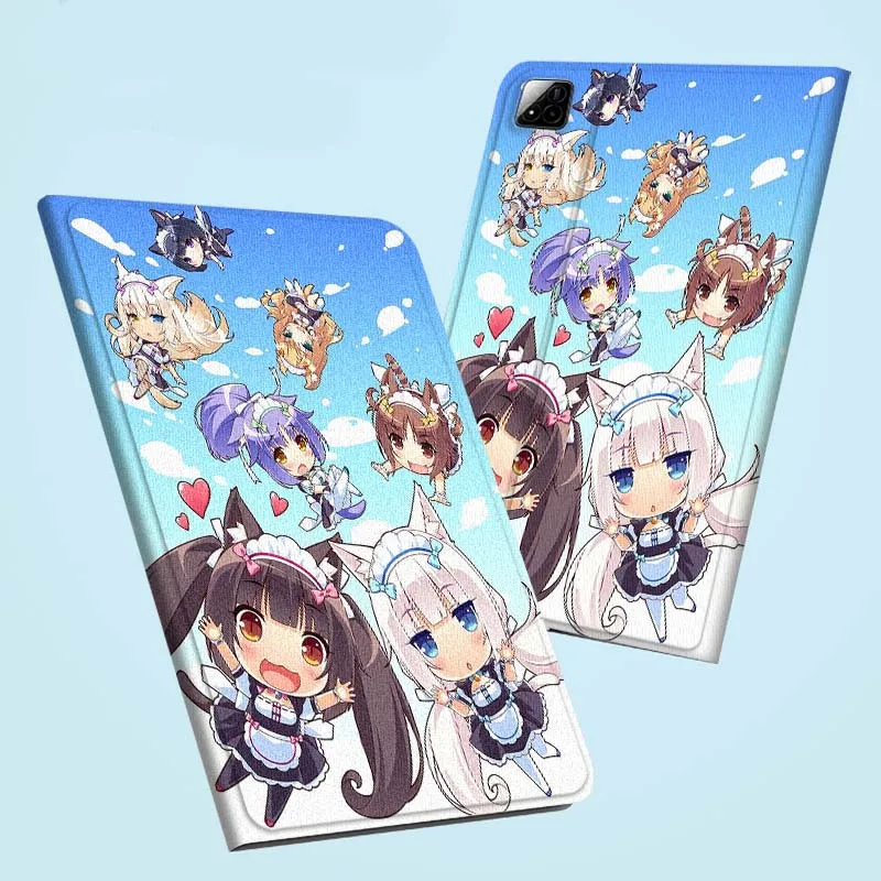 N-Nekoparas الكرتون أنيمي ل Xiaomi Redmi Mi Pad 4 5 6 6s 7 8 SE Pro 2 11 Plus Max 12.4 11 11.2 12.5 8.7 بوصة اللوحي #1