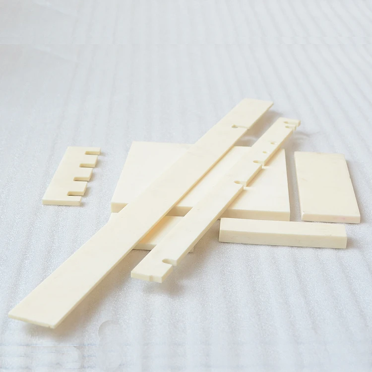 

High Temperature 20x20 40x40 50x50mm Boron Nitride BN Ceramic Plates Customize Square Ceramic Sheet Substrate Sheet Bar