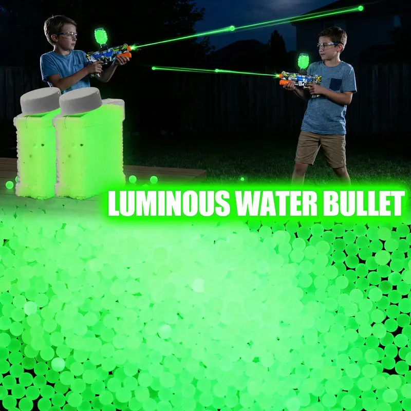 Waterabsorberend Marmer 7-8mm Kristal Zachte Kogel Kinderen Universele Waterbel Kogel Water Ei Jongen Speelgoed met Kogel Artefact