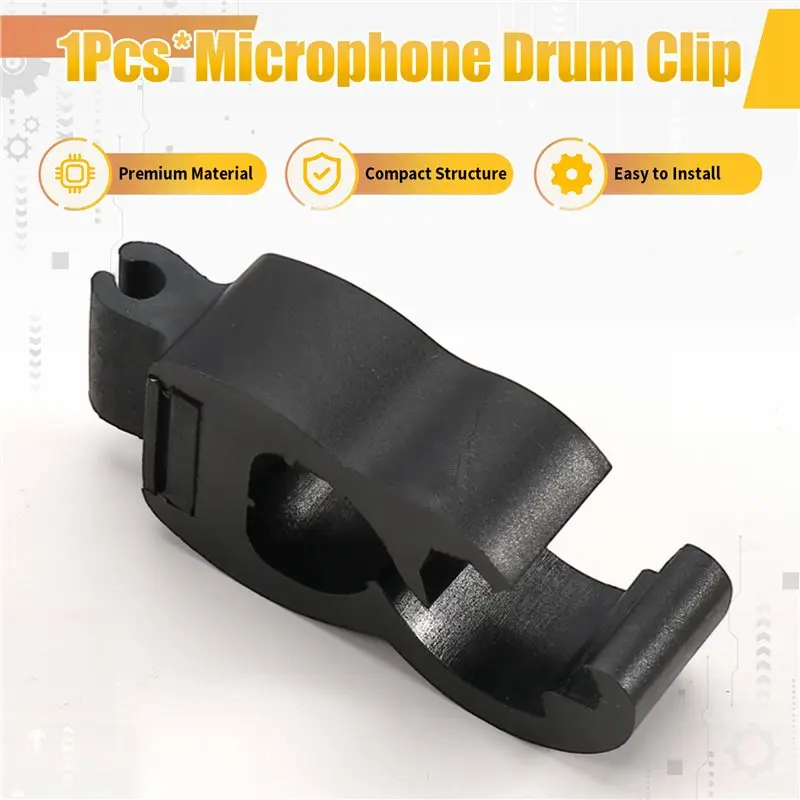 ABJF-Microphone Clamps Instrument Mounting Clip Microphone Part