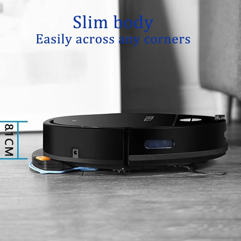 Робот-пылесос для сухой и влажной уборки, 600 мл