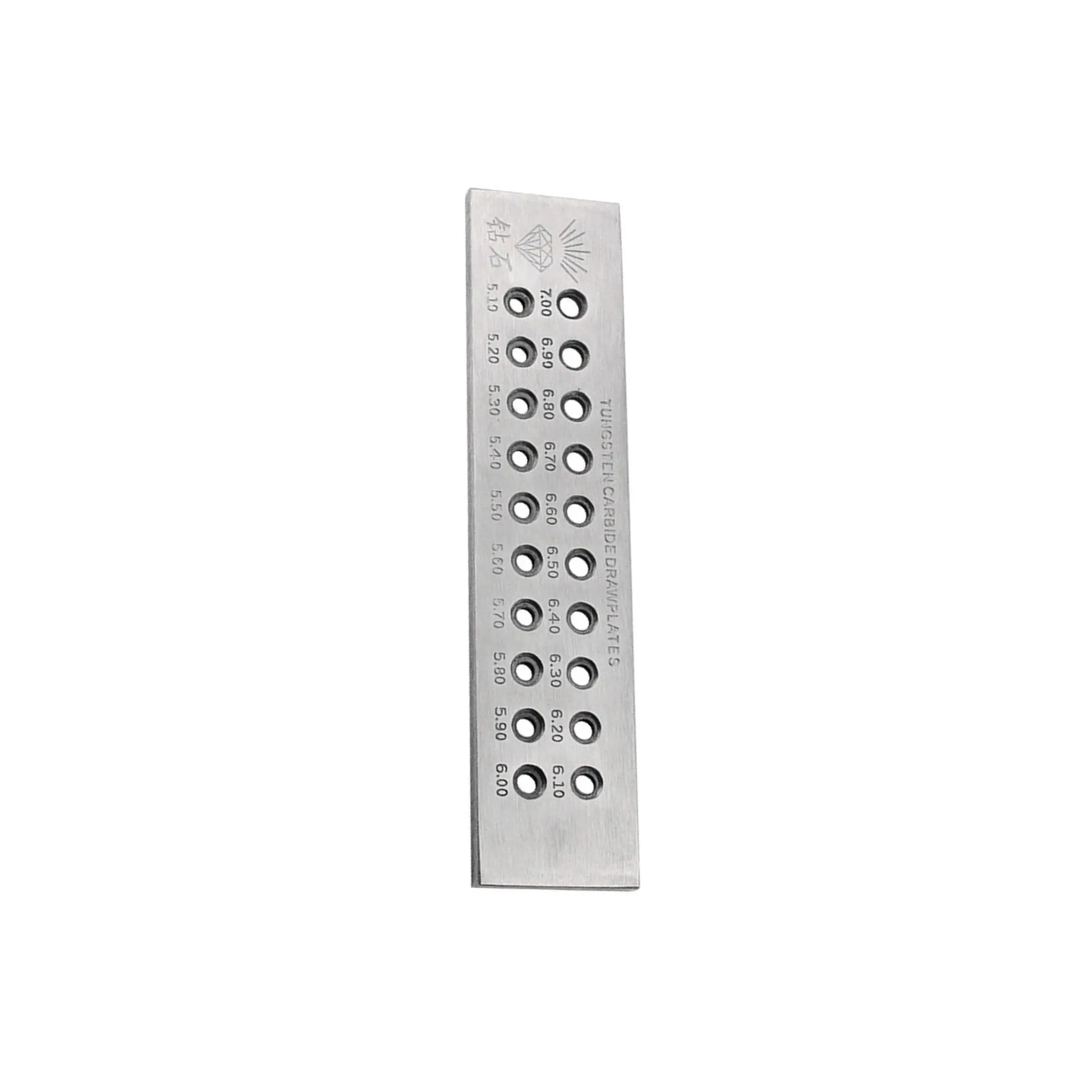 Draw Wear Resistant Jewelry Wire Drawplate for Jewelry Making Crafting Style D