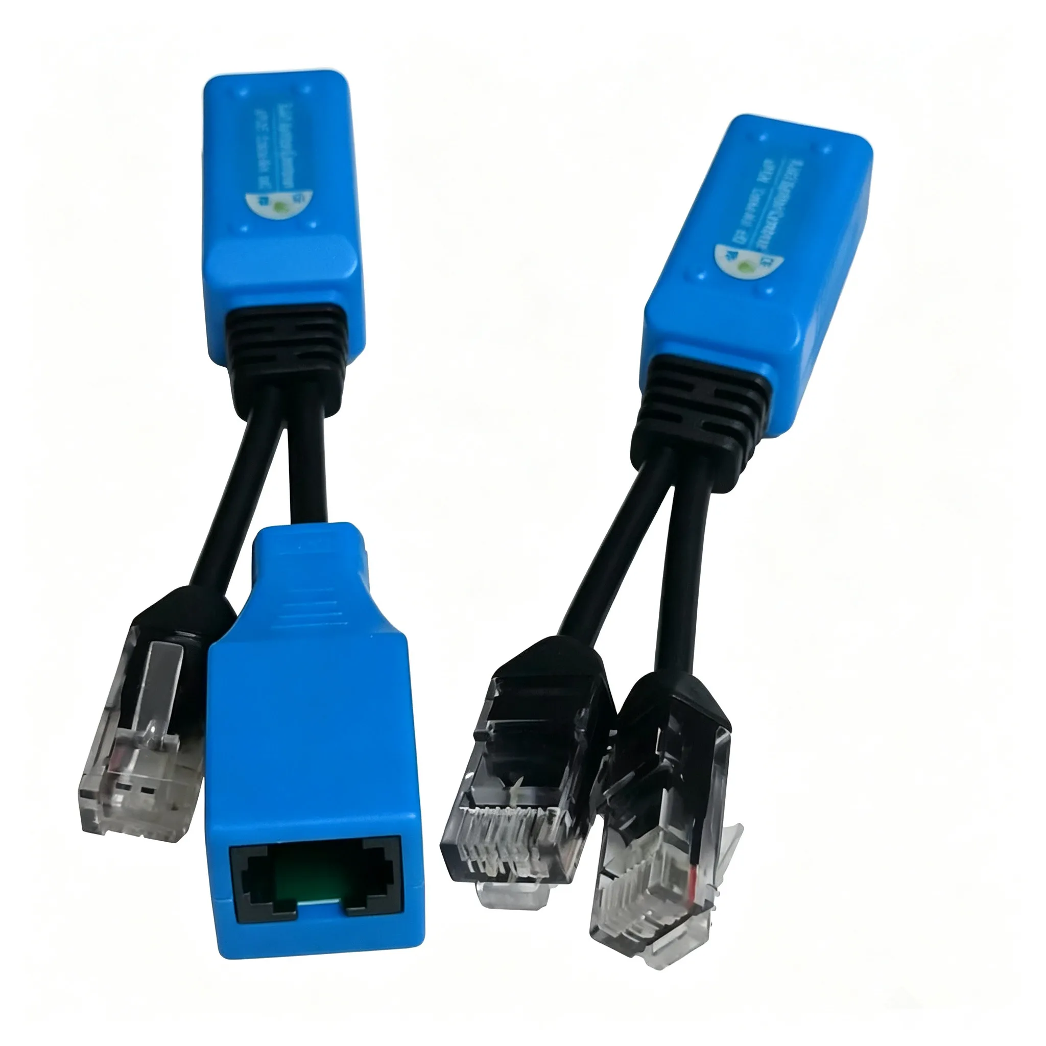 UPOE Cable Kit RJ45 Splitter Combiner CCTV POE Adapter Cable Passive Power Cable For IP Camera
