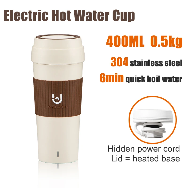 Hot Water Cup Smart Temperature Control Portable Home Kettle Mini Constant Insulation Travel Electric Heating Health Appliances