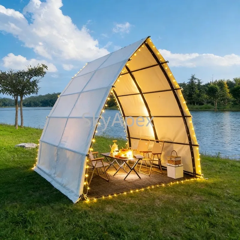 Innovative Waterproof Boat Silhouette Cabin Tent for Memorable Camping  Adventures UV Protection  Windproof  Heavy Duty Portable