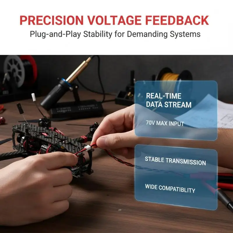 NEW FUTABA CA-RVIN-700 Voltage Sensor External Voltage Return Cable For Futaba R7008SB R7003SB 14SG T10J Return Test