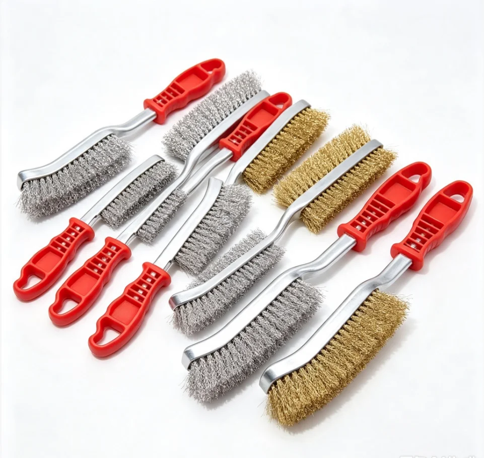 1-3-teiliges Multifunktionswerkzeug, Drahtbürste, kupferbeschichtete Stahldrahtbürste, Schleifrolle für Holz, Metall, Kupferbürste, Reinigungswerkzeuge