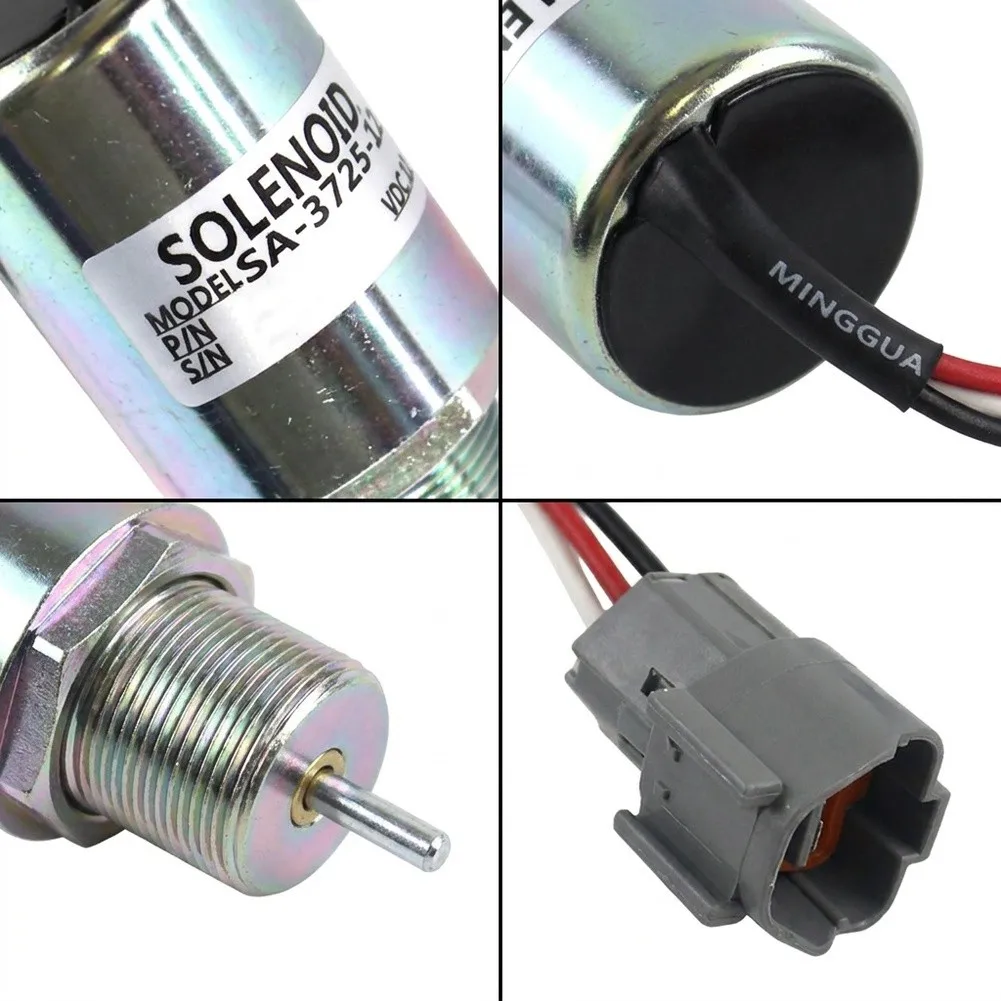Engine Solenoid Valve 12V Solenoid Valve For Mahindra Max-28 Leakage Protection Fuel Management For Engine Efficiency