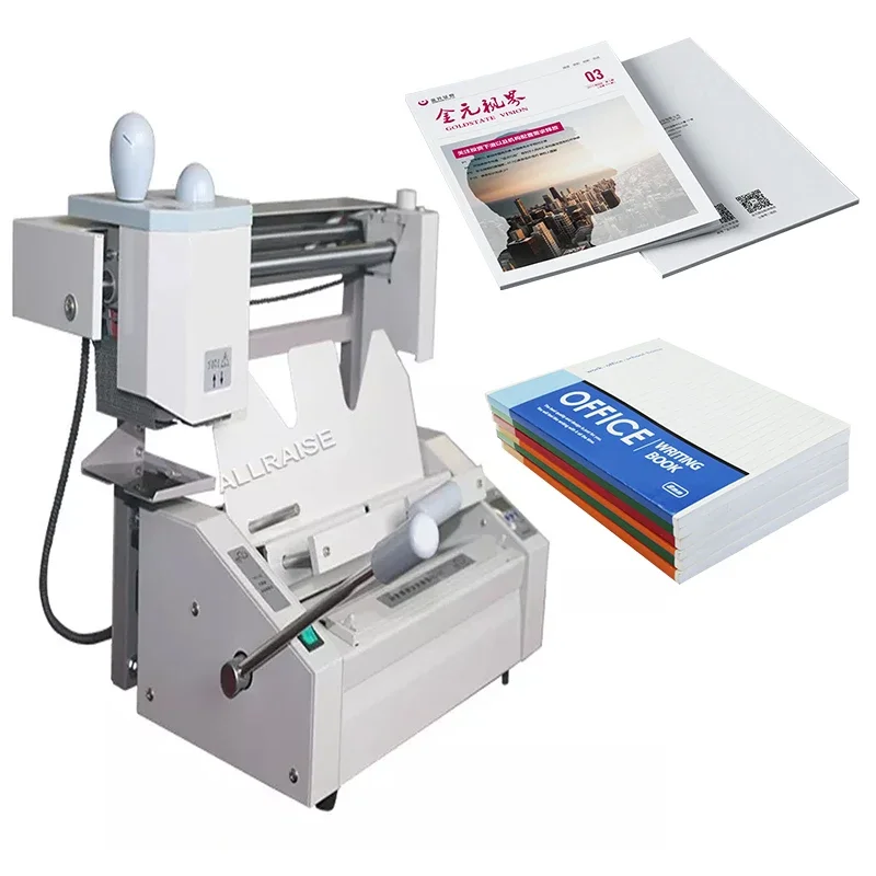 

Manual office equipment hot melt glue a3 a4 paper photo book thermal perfect binding binder machine glue binding machine