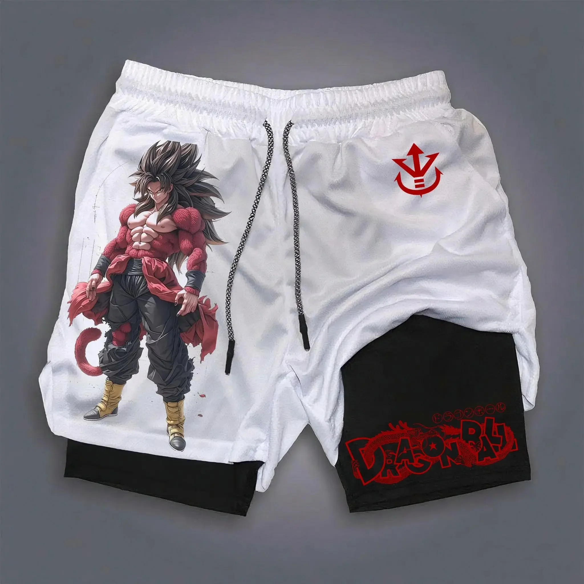Dragon Ball Goku Anime Gym Shorts à séchage rapide hommes femmes respirant maille Shorts nouvel été décontracté pantalons de plage vêtements de sport Streetwear