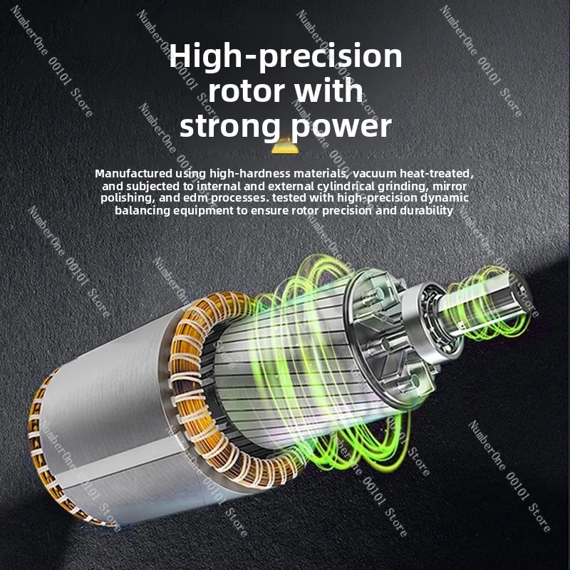 High-Speed Motor High-Rpm Small Aluminum Woodworking Cutting Clamp Saw Blade Electric Motor Electric Motor Asynchronous Spindle