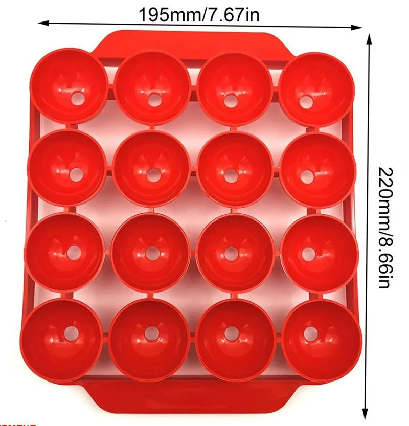 1 مجموعة صانع كرات اللحم المطبخ البلاستيك قالب كرات اللحم سهلة التنظيف أدوات اللحوم محلية الصنع محشوة كرات اللحم صانع أدوات المطبخ #6