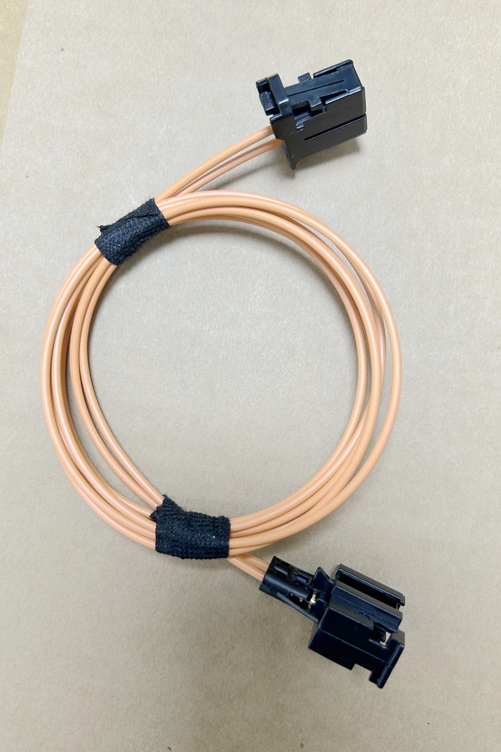 1M~5M male/female MOST fiber optic cable automotive fiber optic cable adapter CD automotive plastic