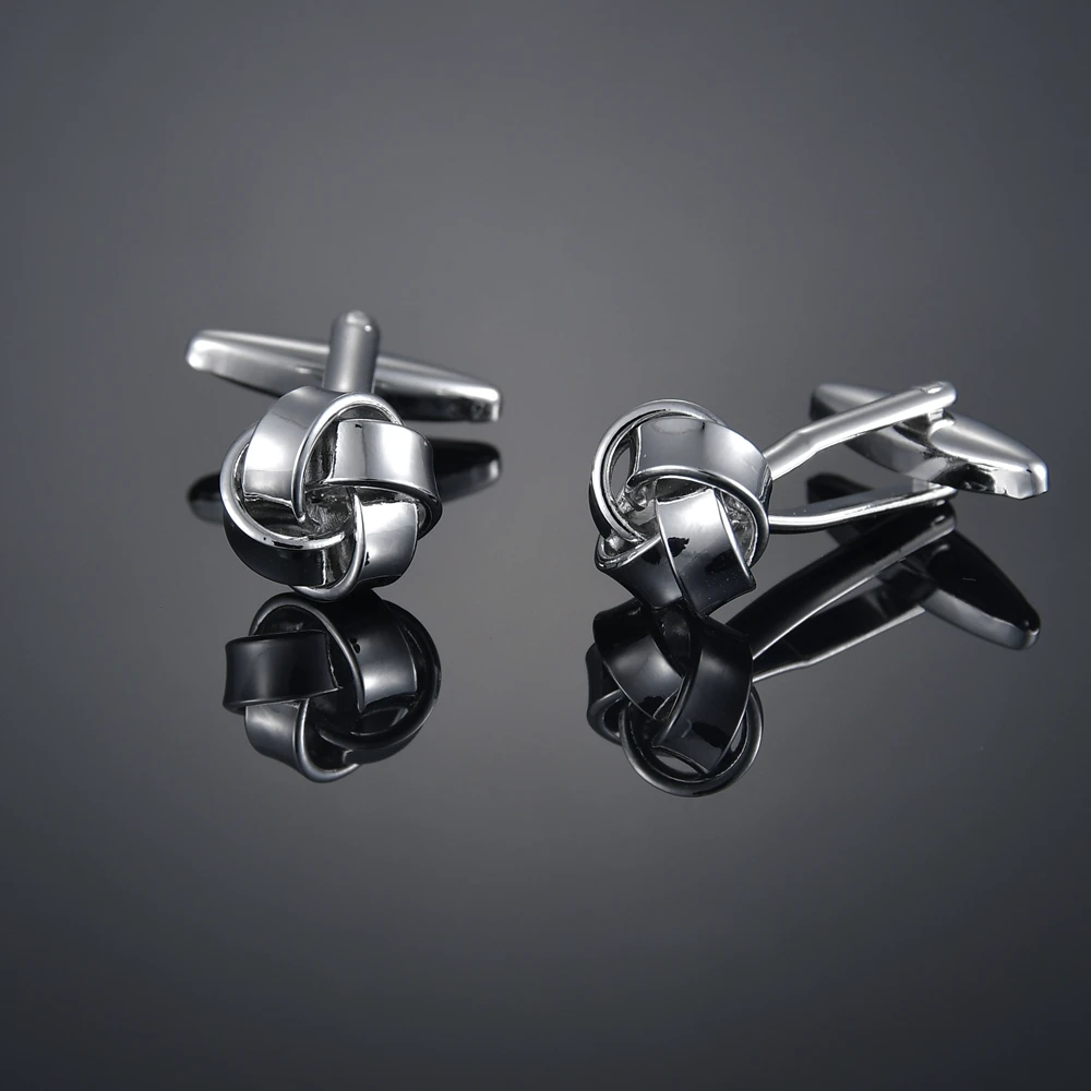 Novelty Cuff Links Gold Twist Quality French Shirts Cufflinks for men\'s business wedding Jewellery gifts gemelos