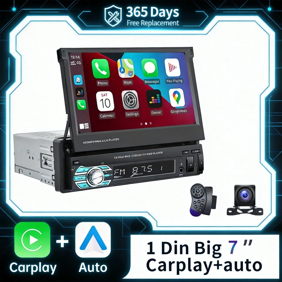 7 Inch MP5 Player W…