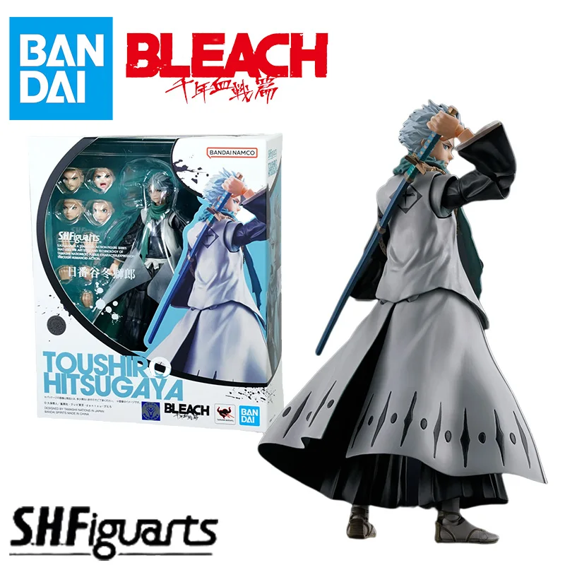 

Bandai S.H.Figuarts BLEACH: Thousand-Year Blood War Toshiro Hitsugaya Model Kit Anime Action Fighter Finished Model Toy Gift