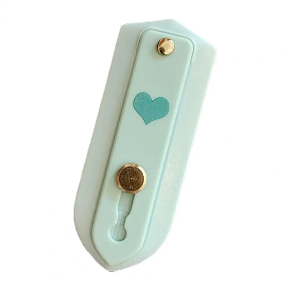 Soporte de agarre de dedo para teléfono, pulsera Universal autoadhesiva de silicona con forma de corazón para teléfono, soporte de anillo de empuje para escritorio