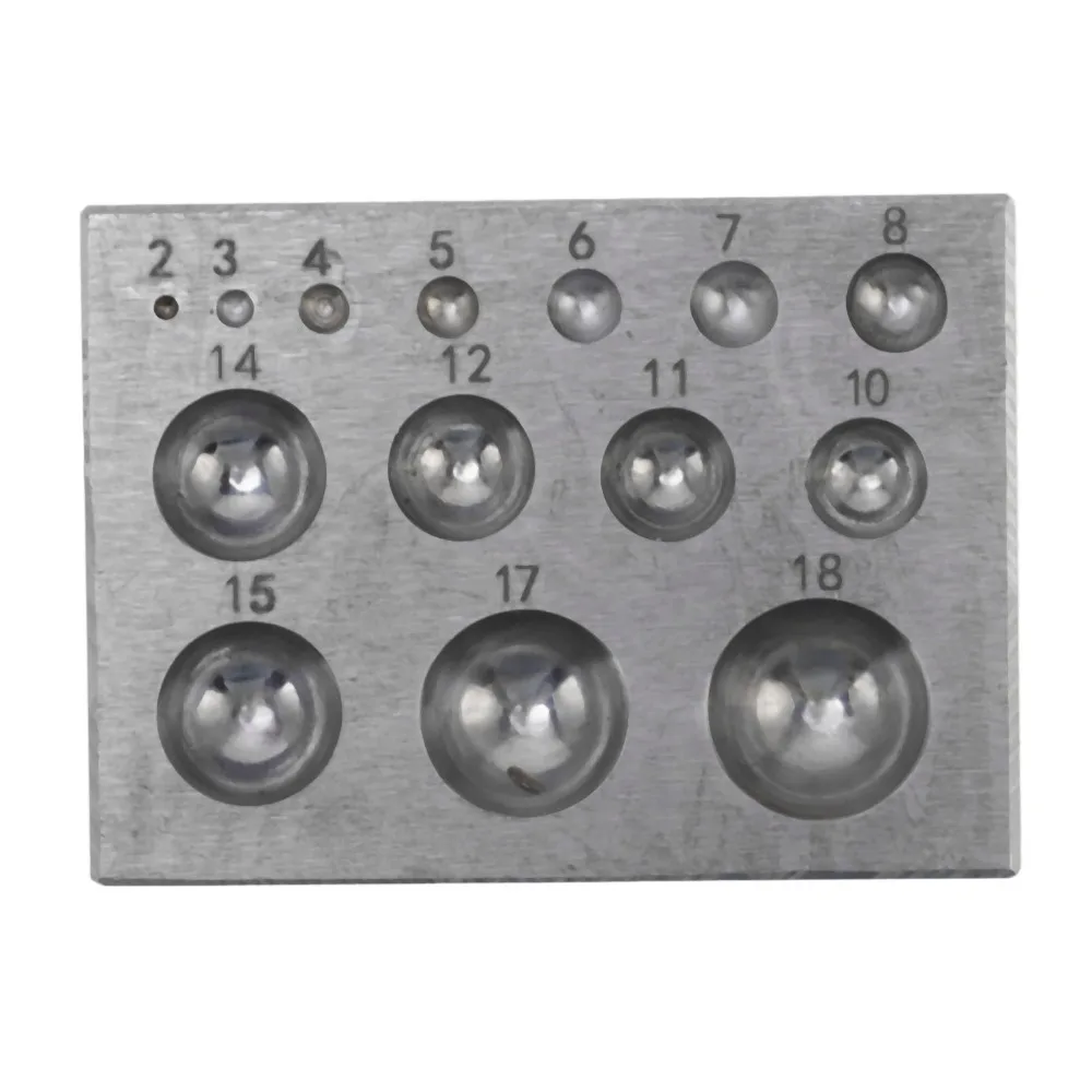 round-shape-jewelry-tool-concave-design-semicircular-bead-making-tool-molding-type-combination-set-goldsmith-equipment