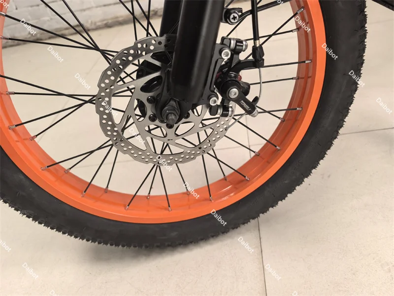 750W Familien-Elektrofahrrad 2-Sitzer Fatbike Elektrofahrrad mit 3 Rädern Abnehmbarer Akku Elektro-Dreirad für Erwachsene mit Beifahrern – Detail 12