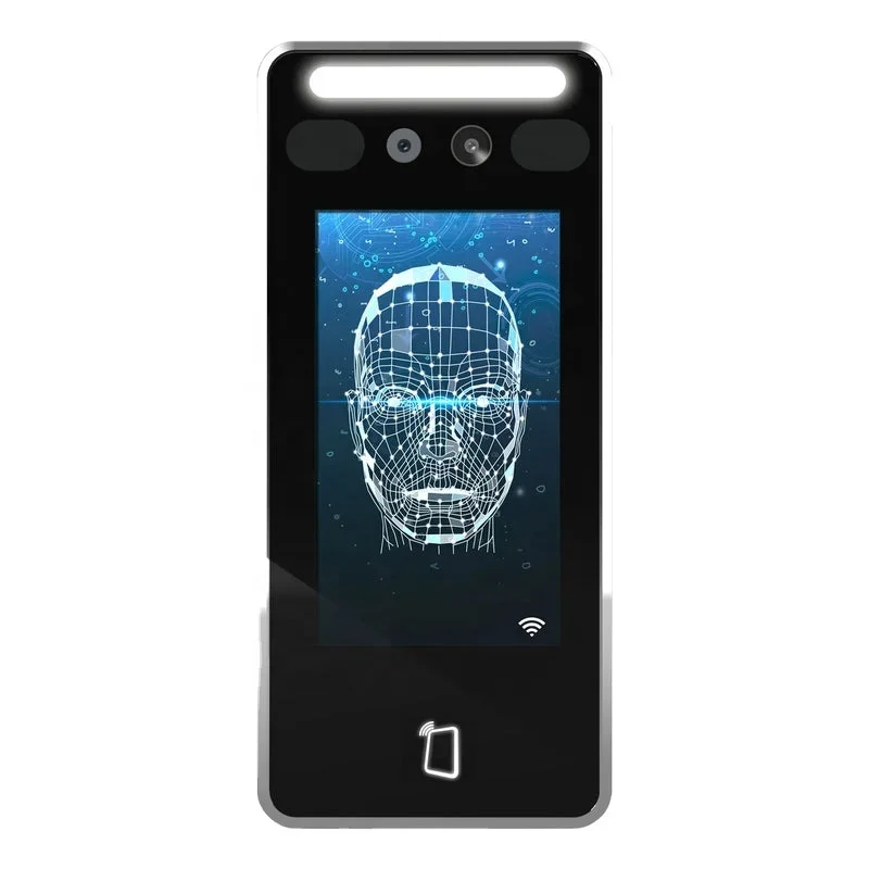 5-Inch Biometric Access Control Time Attendance System With Face Recognition Metal Case TCP/IP SDK OEM Customization