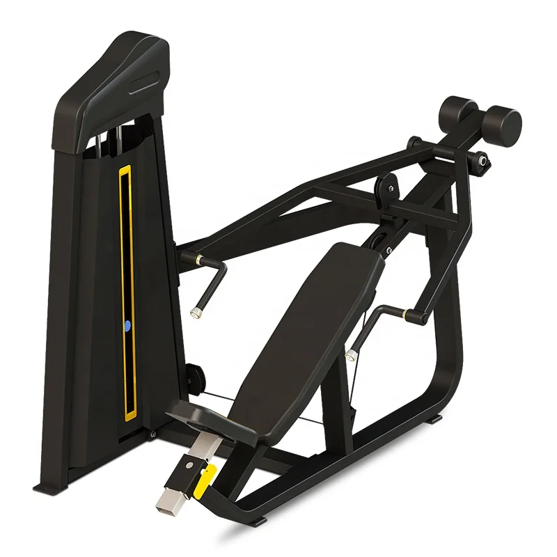 Pin Loaded Commercial Fitness Equipment Incline Chest Press Machine