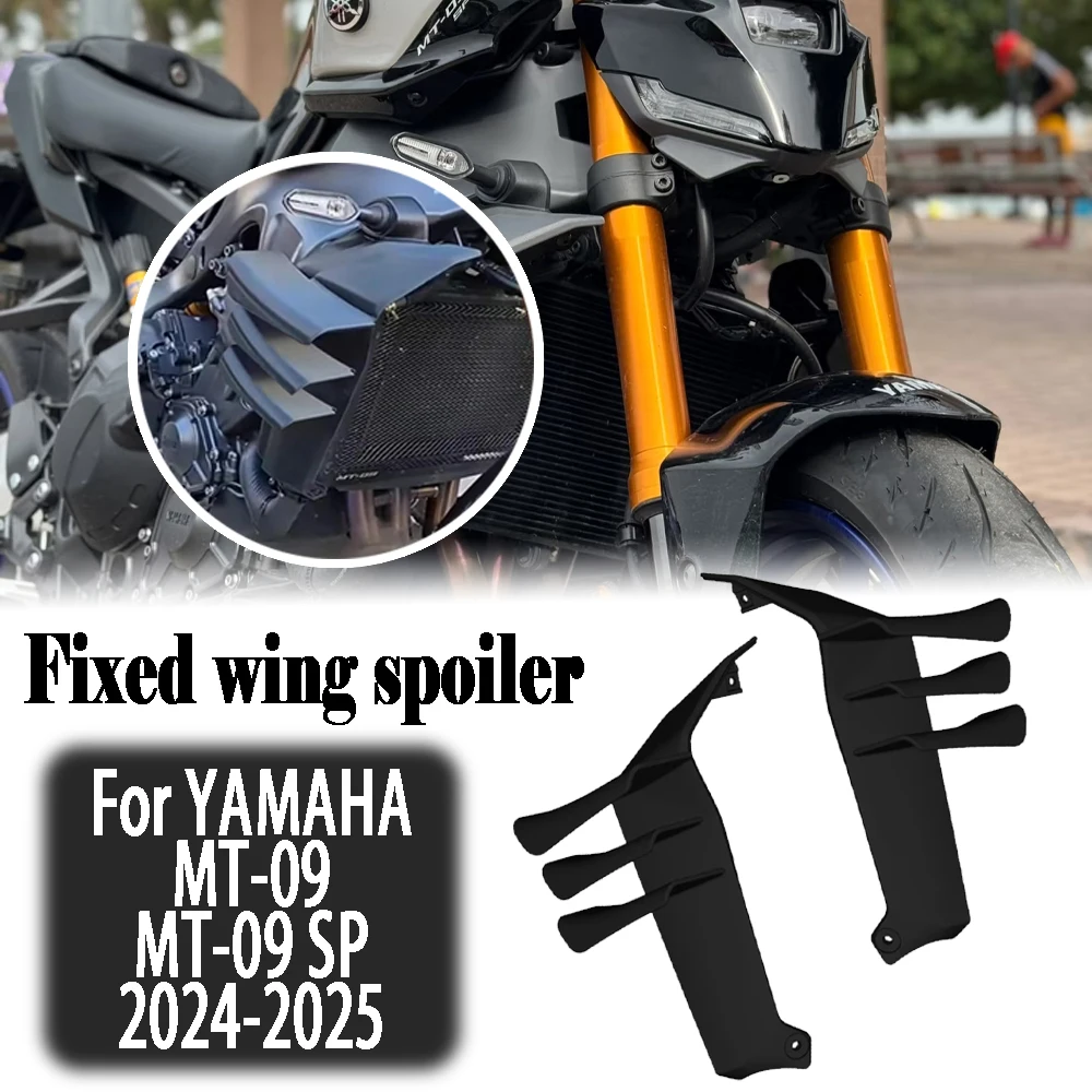 

For YAMAHA MT09 mt09 sp MT 09 SP 2024 2025 Side wings side fairings side spoilers aerodynamics fixed wing motorcycle accessories