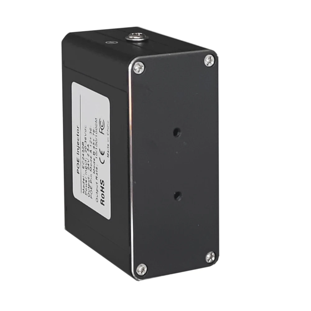 MINI Gigabit POE Injector 24Vdc or 48V Input Mode A and B 24V/48V Passive POE Max 60w Output