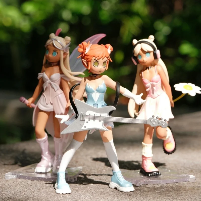 

Peach Riot Punk Fairy Series Action Figure Gigi Frankie Poppy Girls Doll Kawaii Figurine Anime Figure Collectible Model Toy Gift