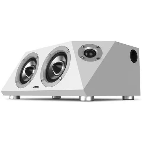 2x55W Bluetooth Speaker 4 Driver Sound Box 76dB Active Subwoofer Optical Coaxial Inputs Sound System For PC TV Computer Karaoke