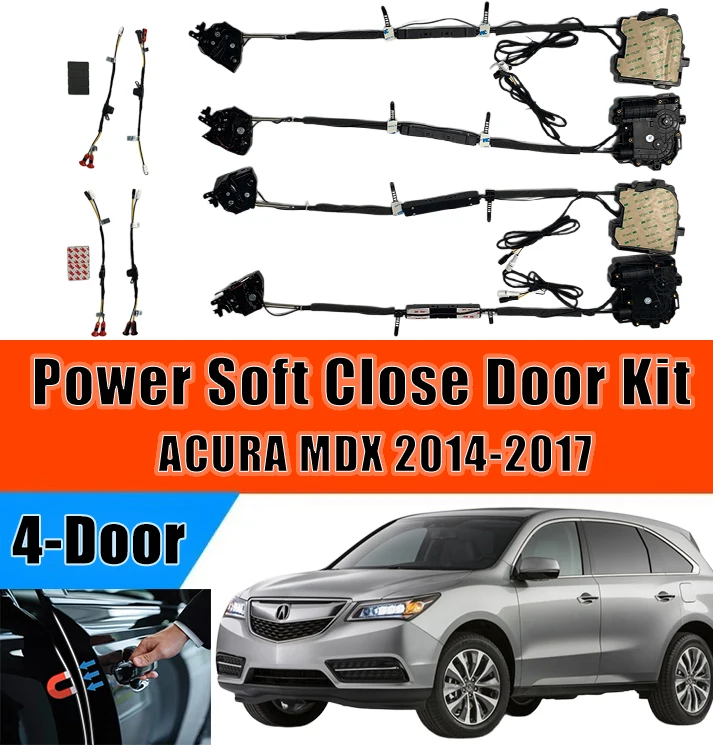 Xcar for ACURA MDX 2014-2017 Car OEM Automatic Soft Close Door Electric Suction Kit Auto Power Closing