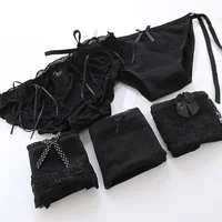1PCS Girls Underwear 5pc/lot Mix Lace Cotton Black Low Waist Briefs Young Girl Panties Teenagers Wholesales Summer Hot Sales 5