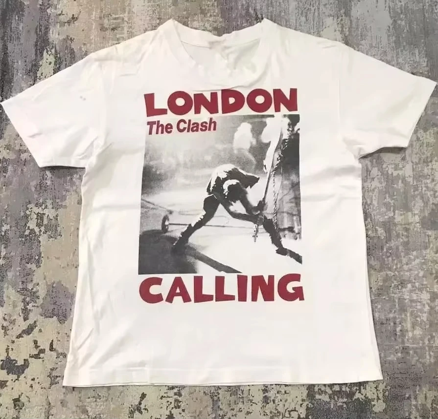 Summer Clothing London - Camiseta The Clash London Calling Band,