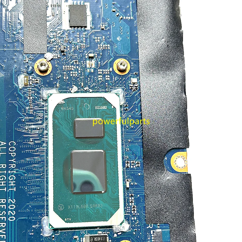 Imagem -05 - Laptop Motherboard para Dell Dell Latitude 5420 14 0m51j7 Cn0m51j7 I51145g7 Cpu On-board Trabalhando Bom Gdf40 La-k491p