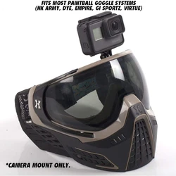 Gopro montura para cámara Dye i4/i5 Empire EVS Go Pro Hero 3 Hero 8 GI Sportz Virtue Push Unit JT masks (cantidad mínima: 6 piezas)