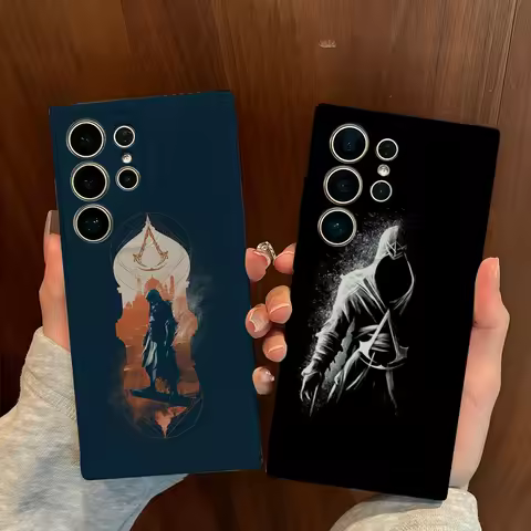 A-Assassins C-Creed Phone Case For Samsung S25 Shell GalaxyS24Ultra 23plus S22 21 A56 36 Glossy Film Hard PC Cover